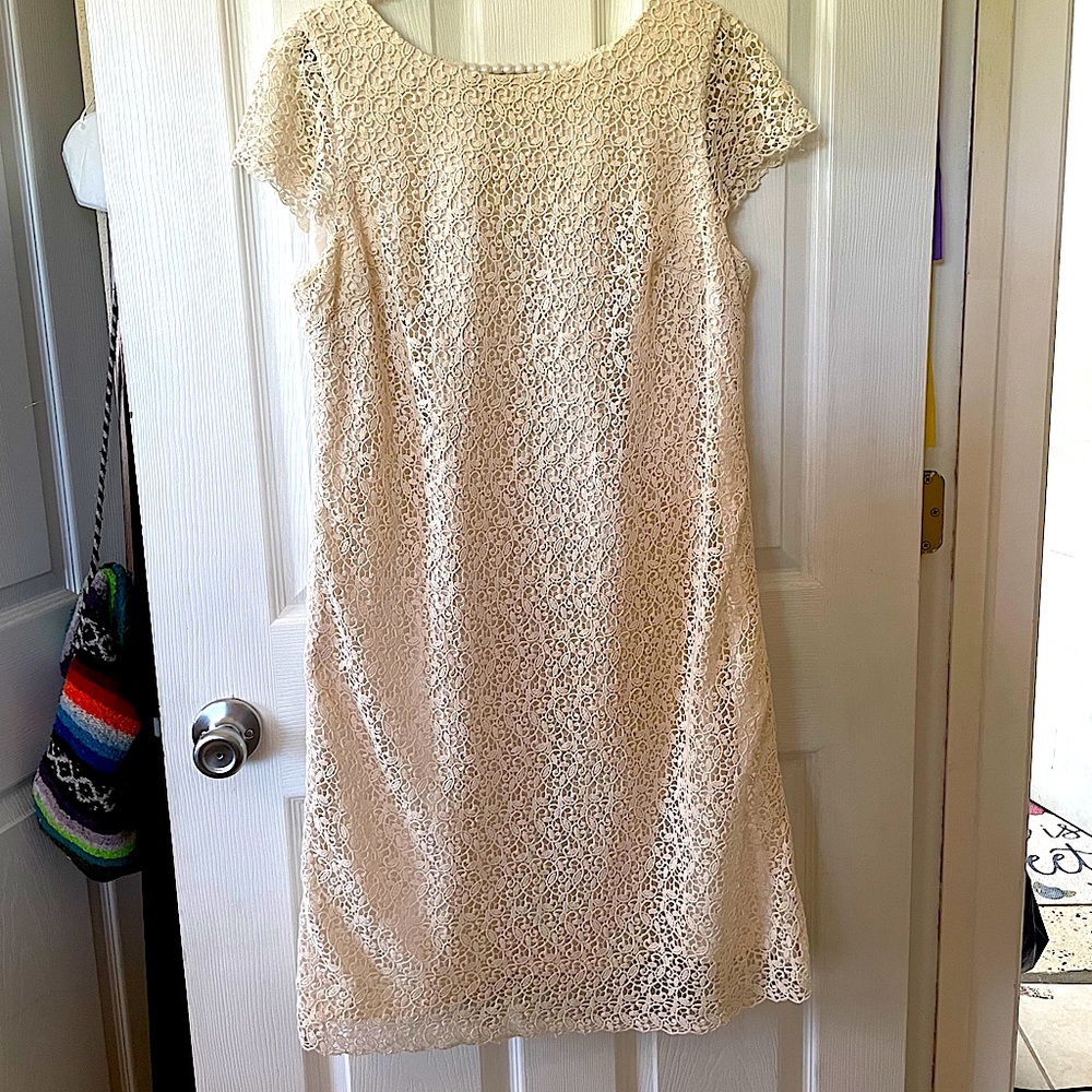 Talbots sheath dress size 12